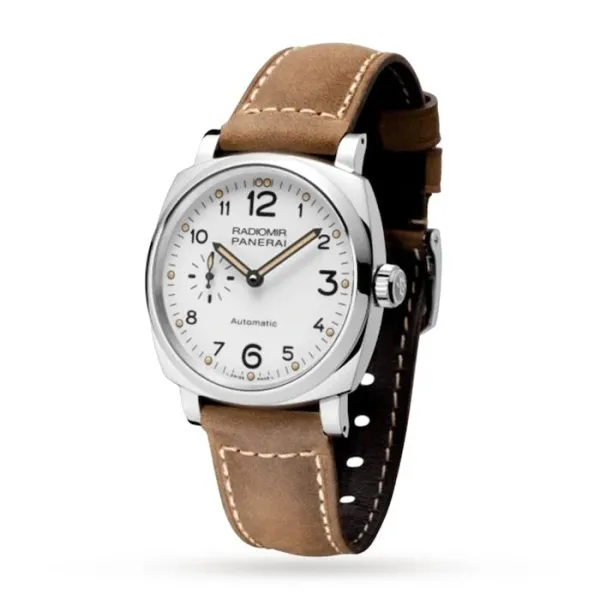 Panerai Radiomir Men Automatic White Calf Watch PAM00655 - Bestter Watches