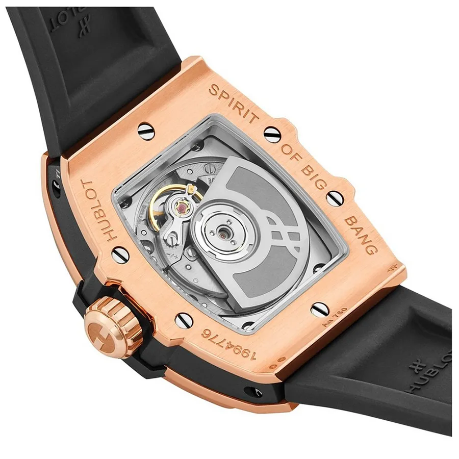 Hublot Spirit Of Big Bang Women Automatic Black Rubber Watch 665.OX.1180.RX.1204 - Bestter Watches
