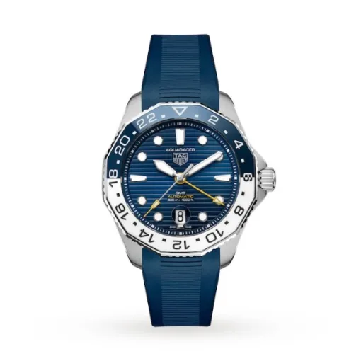 TAG Heuer Aquaracer Men Automatic Blue Rubber Watch WBP2010.FT6198 - Bestter Watches