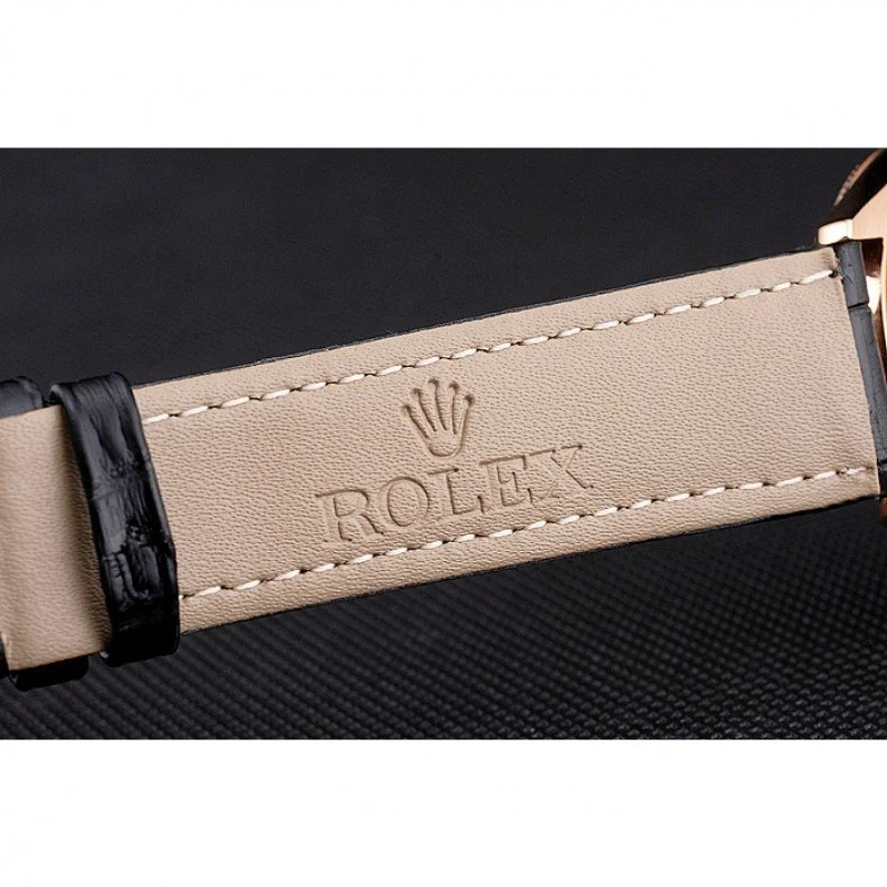 Superclone Rolex Cellini 38mm Black Dial REP016815 - Bestter Watches