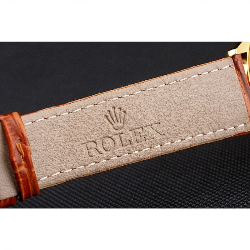 Superclone Rolex Cellini 38mm Gold Dial REP016798 - Bestter Watches