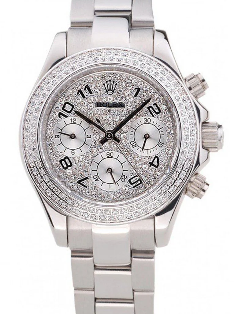 Rolex Daytona 35mm Silver Dial RL165 - Bestter Watches