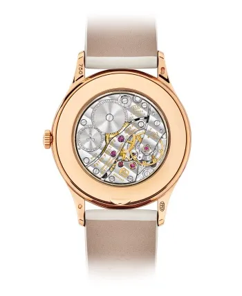 Patek Philippe Calatrava Diamond Cream Dial Ladies Watch 4897R-010 - Bestter Watches