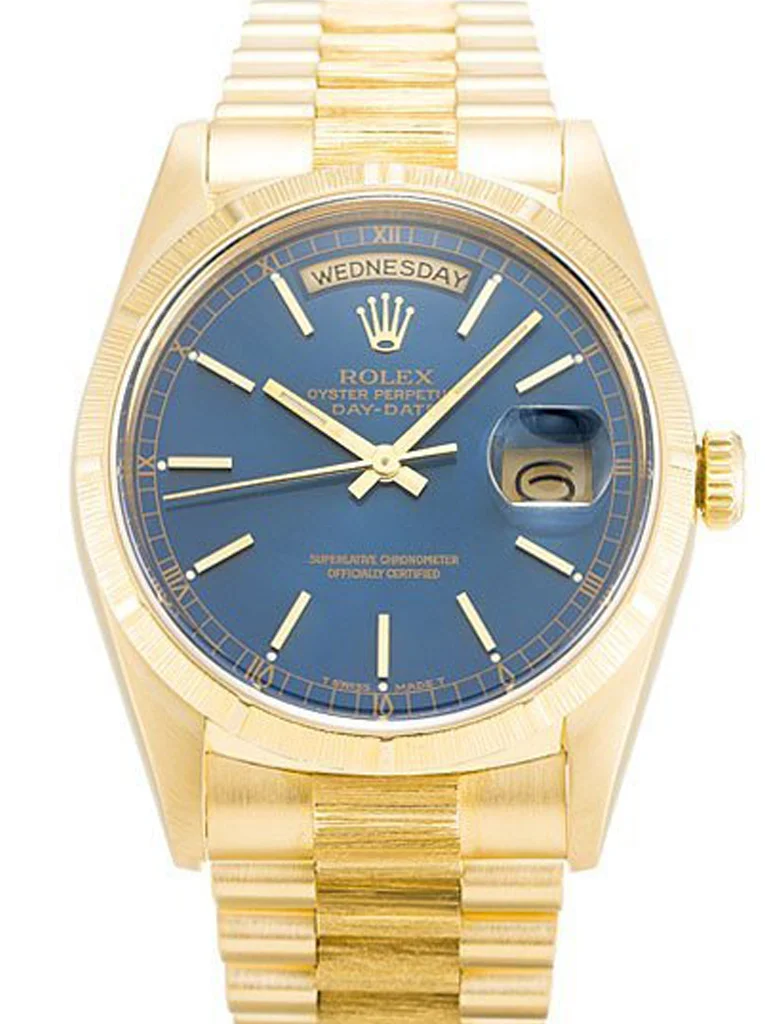 Rolex Day-Date 36mm Blue Dial 18248 - Bestter Watches