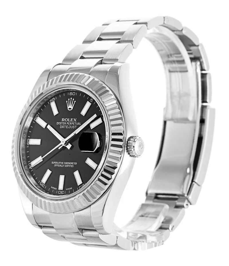 Rolex Datejust 41mm Black Dial 116334 - Bestter Watches