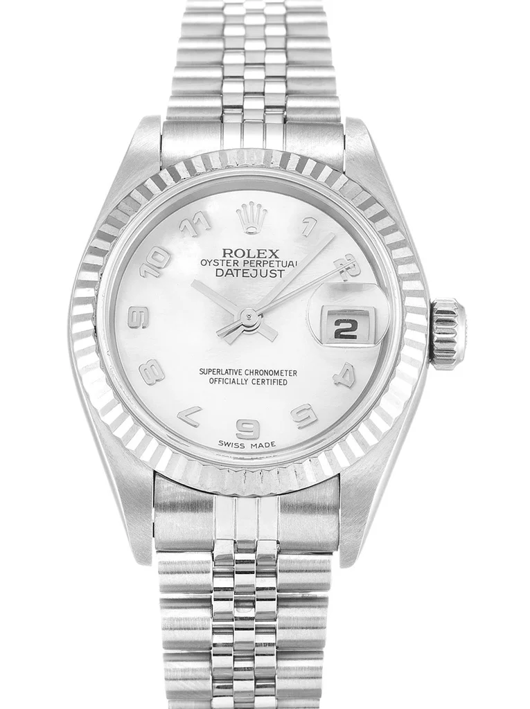 Rolex Lady-Datejust 26mm Mother of Pearl   White Dial 79174 - Bestter Watches
