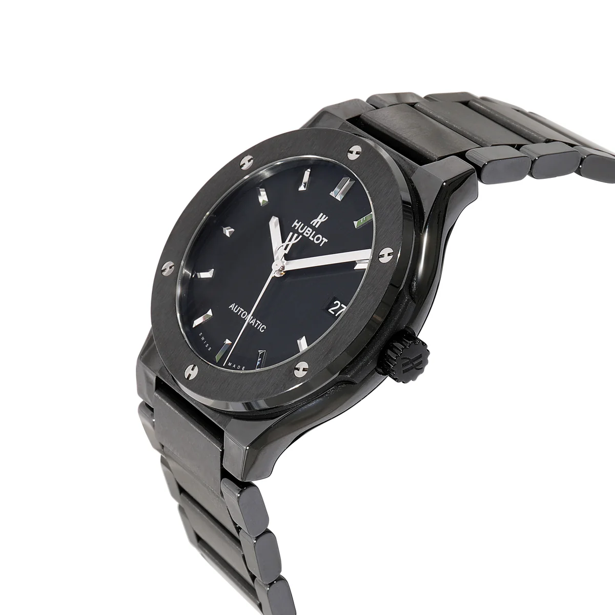 Hublot Classic Fusion Men Automatic Black Ceramic Watch 510.CM.1170.CM - Bestter Watches