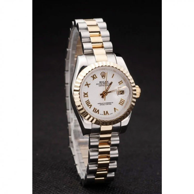 Superclone Rolex Datejust 26mm White Dial SRL104 - Bestter Watches