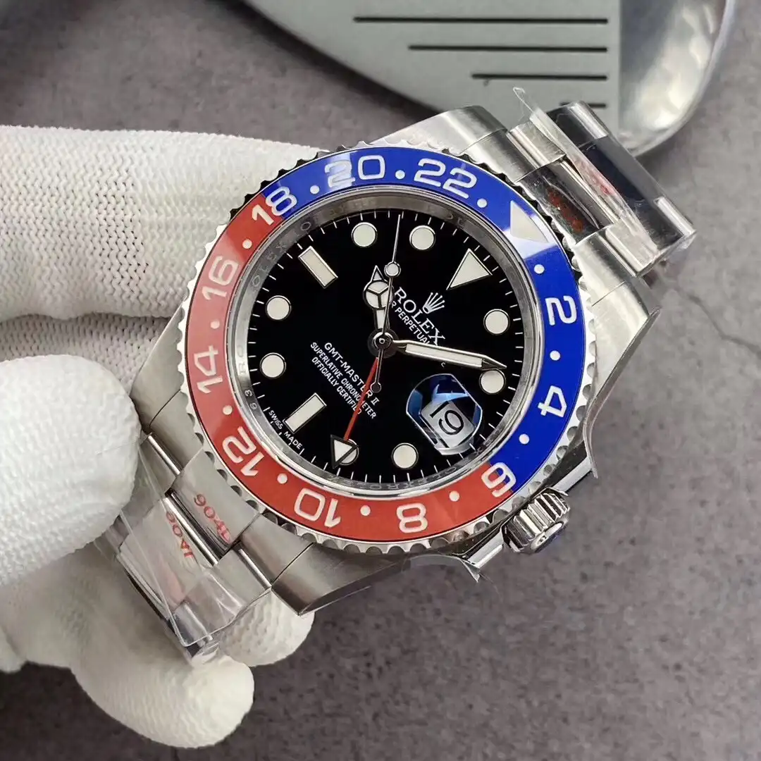 Rolex GMT-Master II 40mm 126710BLRO  Pepsi  Oyster - Bestter Watches
