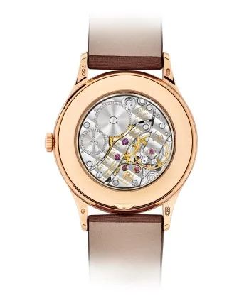 Patek Philippe Calatrava Diamond Brown Dial Ladies Watch 4897R-001 - Bestter Watches
