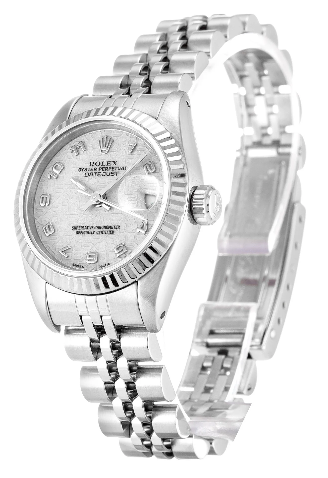 Rolex Lady-Datejust 26mm Silver Dial 69174 - Bestter Watches