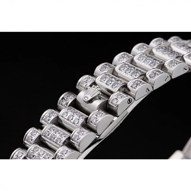 Superclone Rolex Day-Date 37mm Diamond Dial 621613 - Bestter Watches