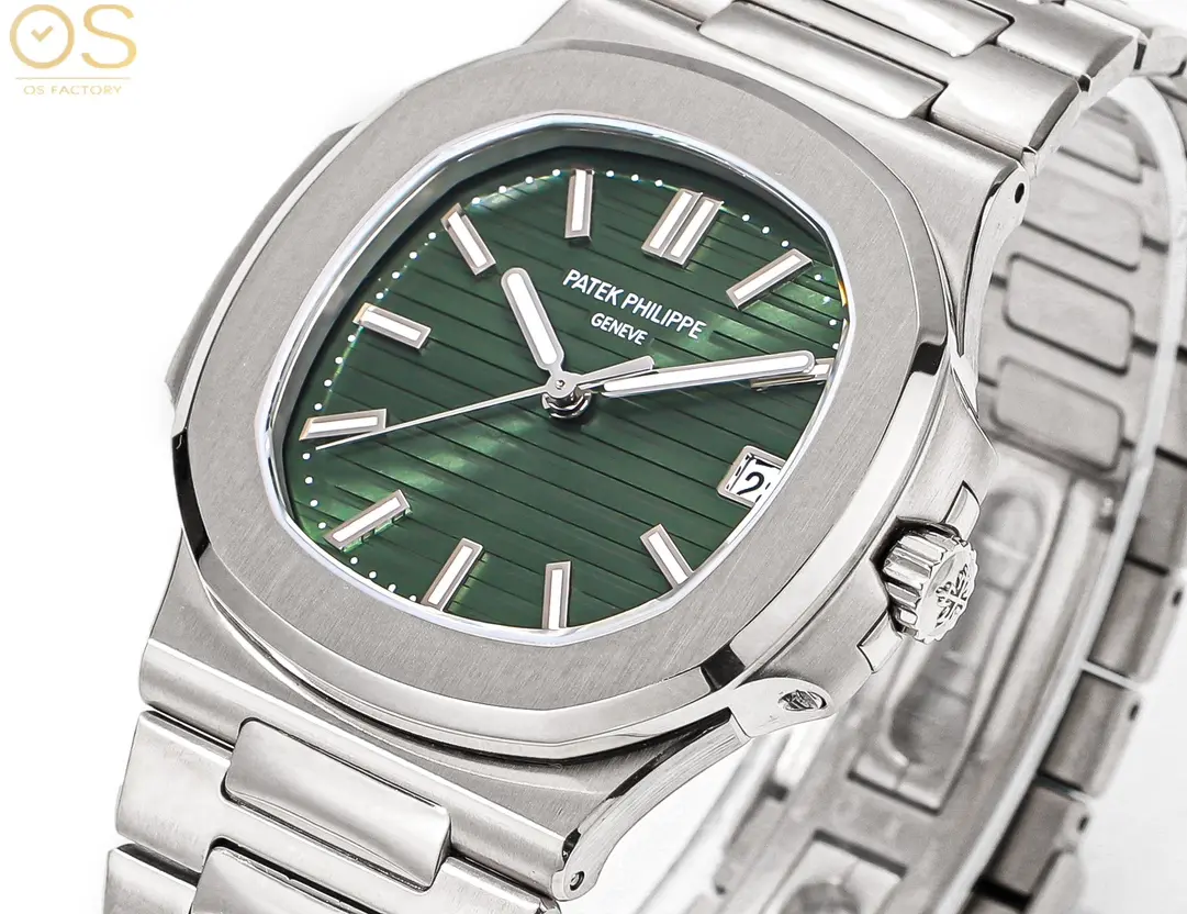 OSFactory Nautilus Green Dial Steel Watch - Bestter Watches