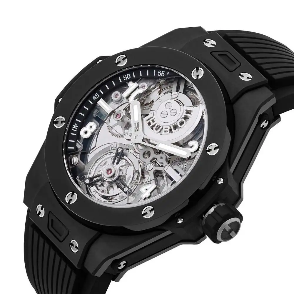 Hublot Big Bang Men Automatic Silver Rubber Watch 419.CI.0170.RX - Bestter Watches