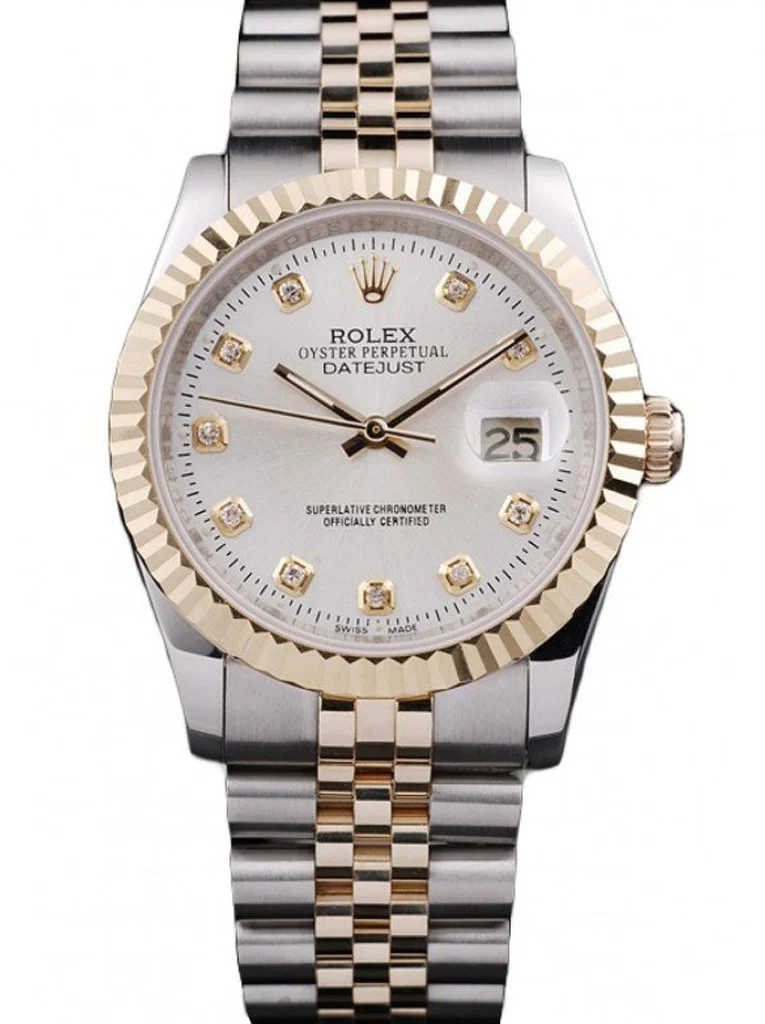 Superclone Rolex Datejust 36mm White Dial SRL10 - Bestter Watches