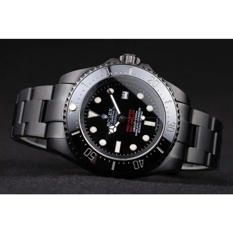Superclone Rolex Deepsea 42mm Black Dial REP016819 - Bestter Watches