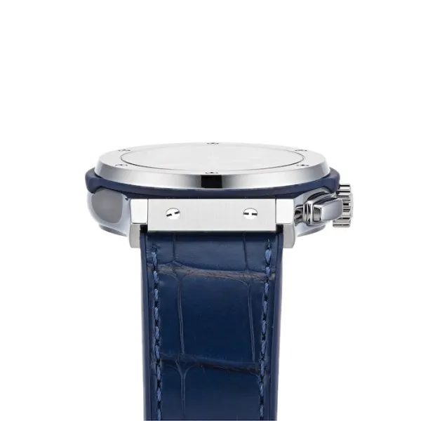 Hublot Classic Fusion Men Automatic Blue Rubber and Alligator Watch 541.NX.7170.LR - Bestter Watches