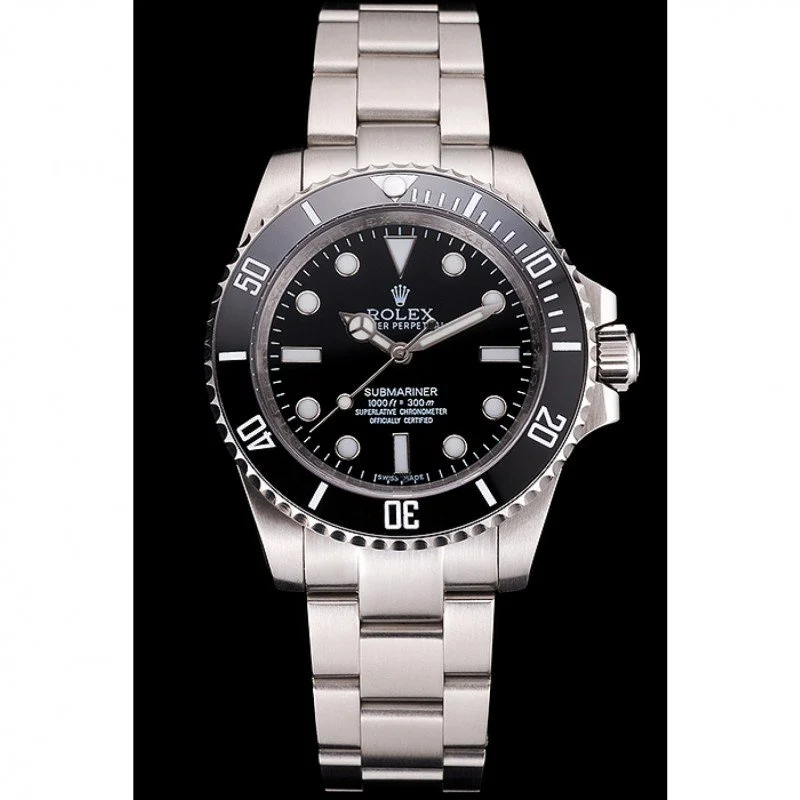 Superclone Rolex Submariner 40mm Black Dial 114060 - Bestter Watches