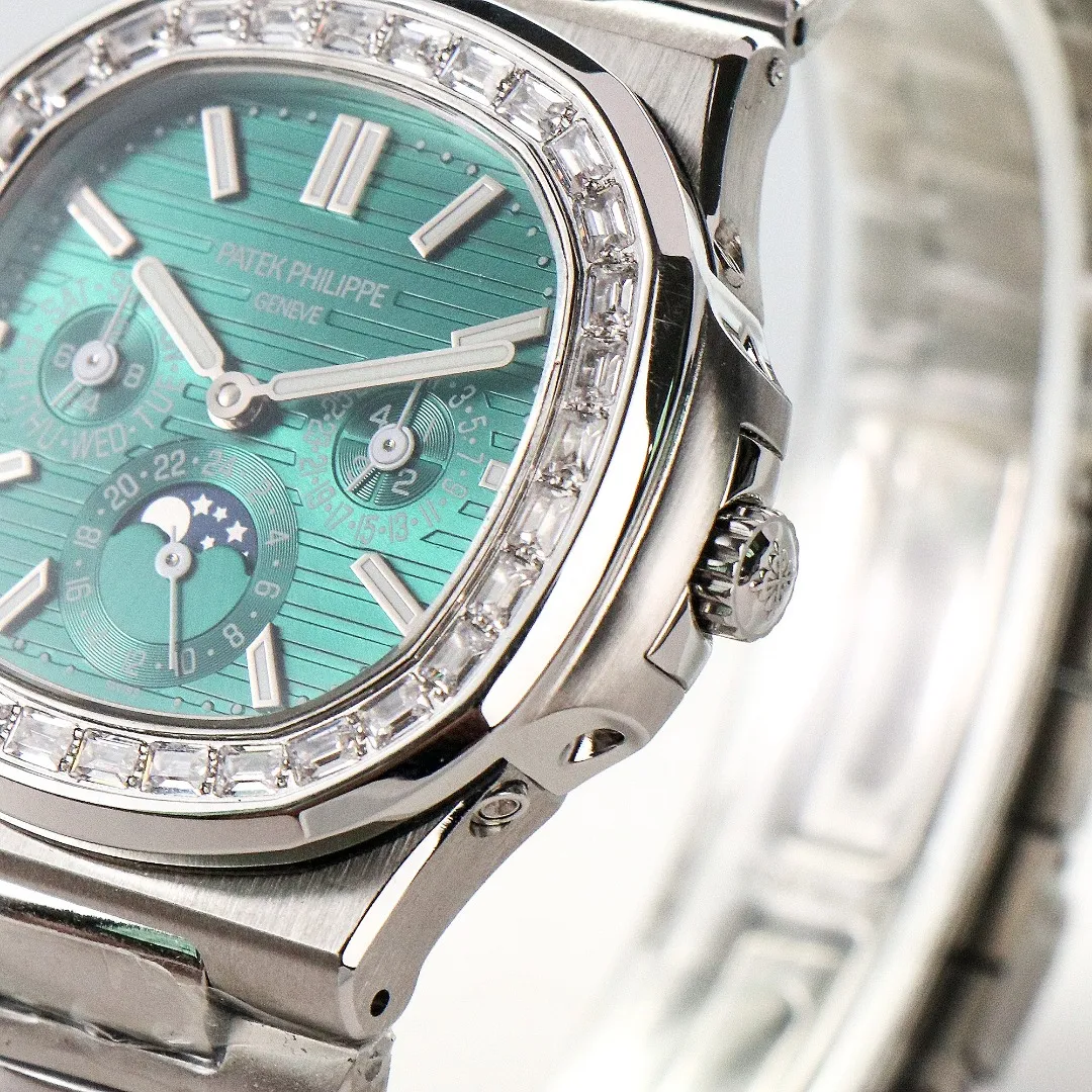 Patek Philippe Nautilus Green Perpetual Calendar - Bestter Watches