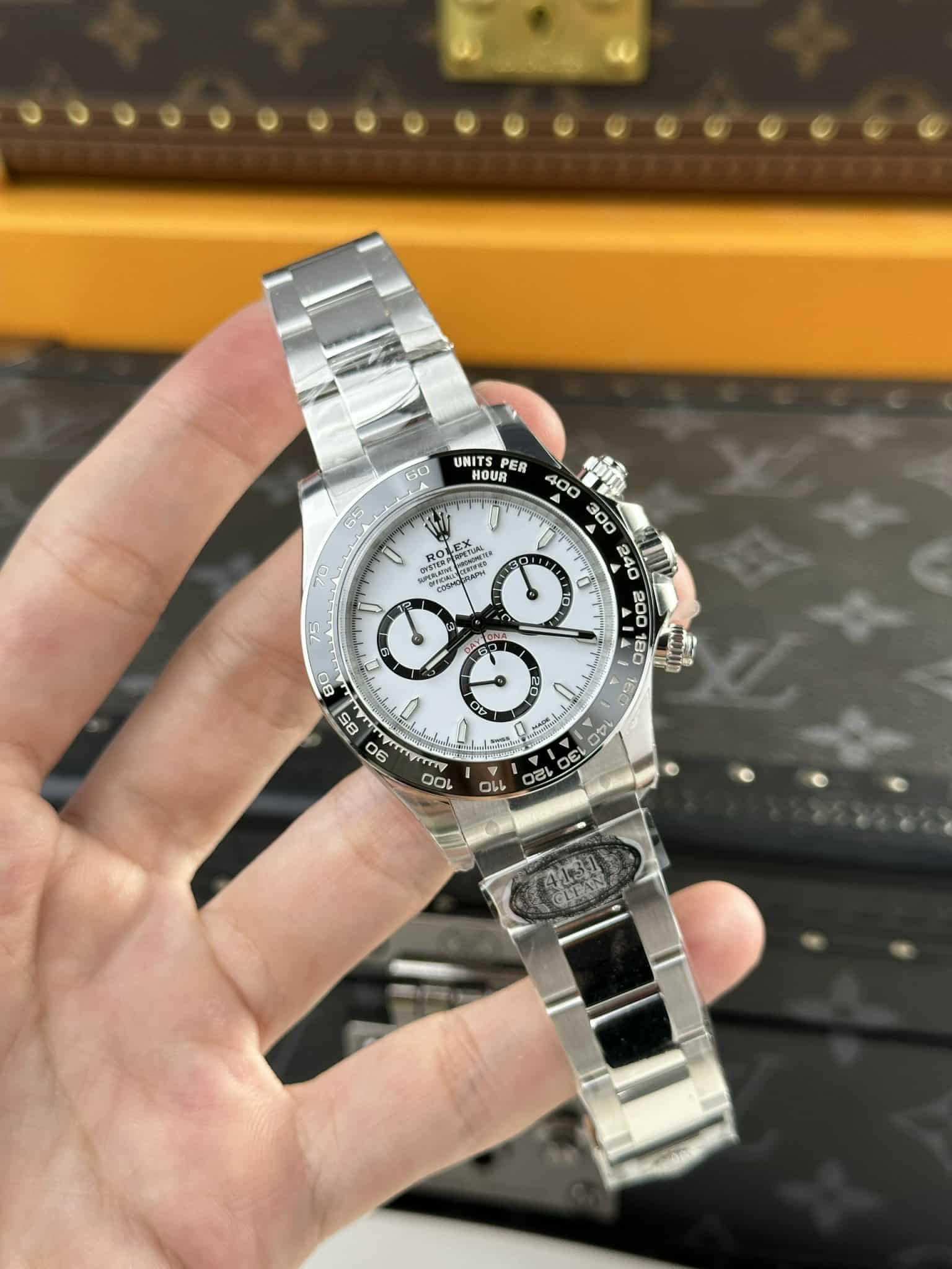 Superclone Rolex Daytona  Panda  40 mm White Dial 126500LN - Bestter Watches