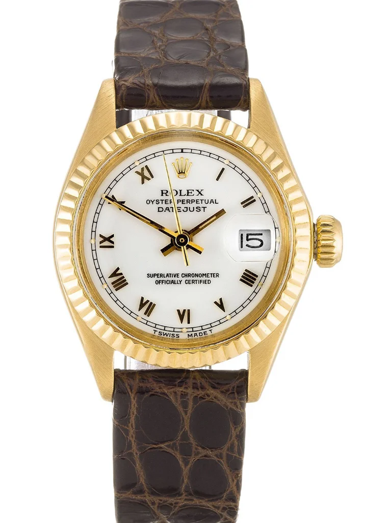 Rolex Lady-Datejust 26mm White Dial 6916 - Bestter Watches