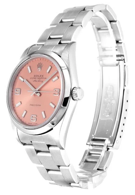 Rolex Air-King 34mm Pink Dial 14000 - Bestter Watches