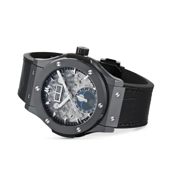 Hublot Classic Fusion Men Automatic Black Alligator Watch 547.CX.0170.LR - Bestter Watches