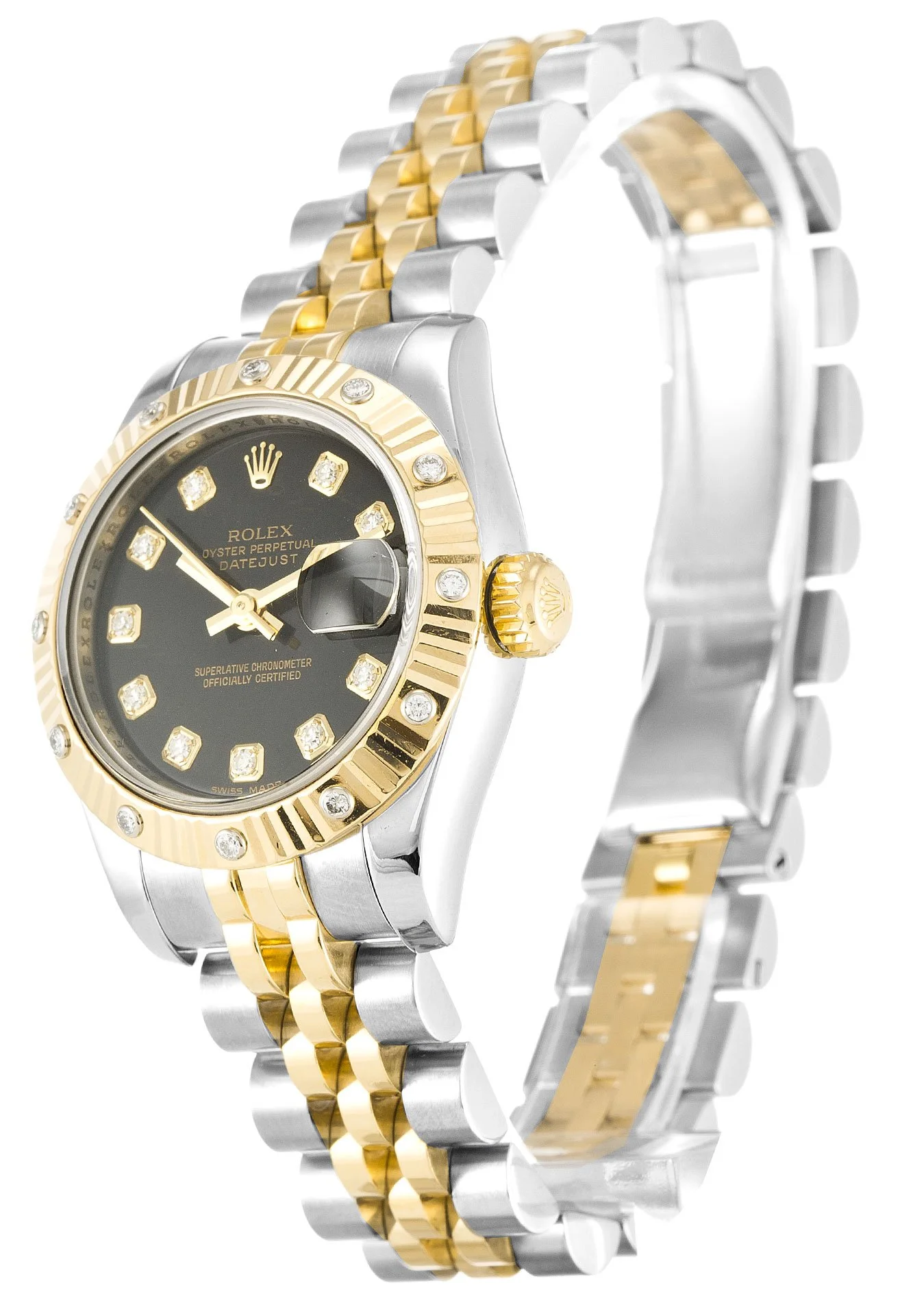 Rolex Lady-Datejust 26mm Champagne Dial 179313-3 - Bestter Watches