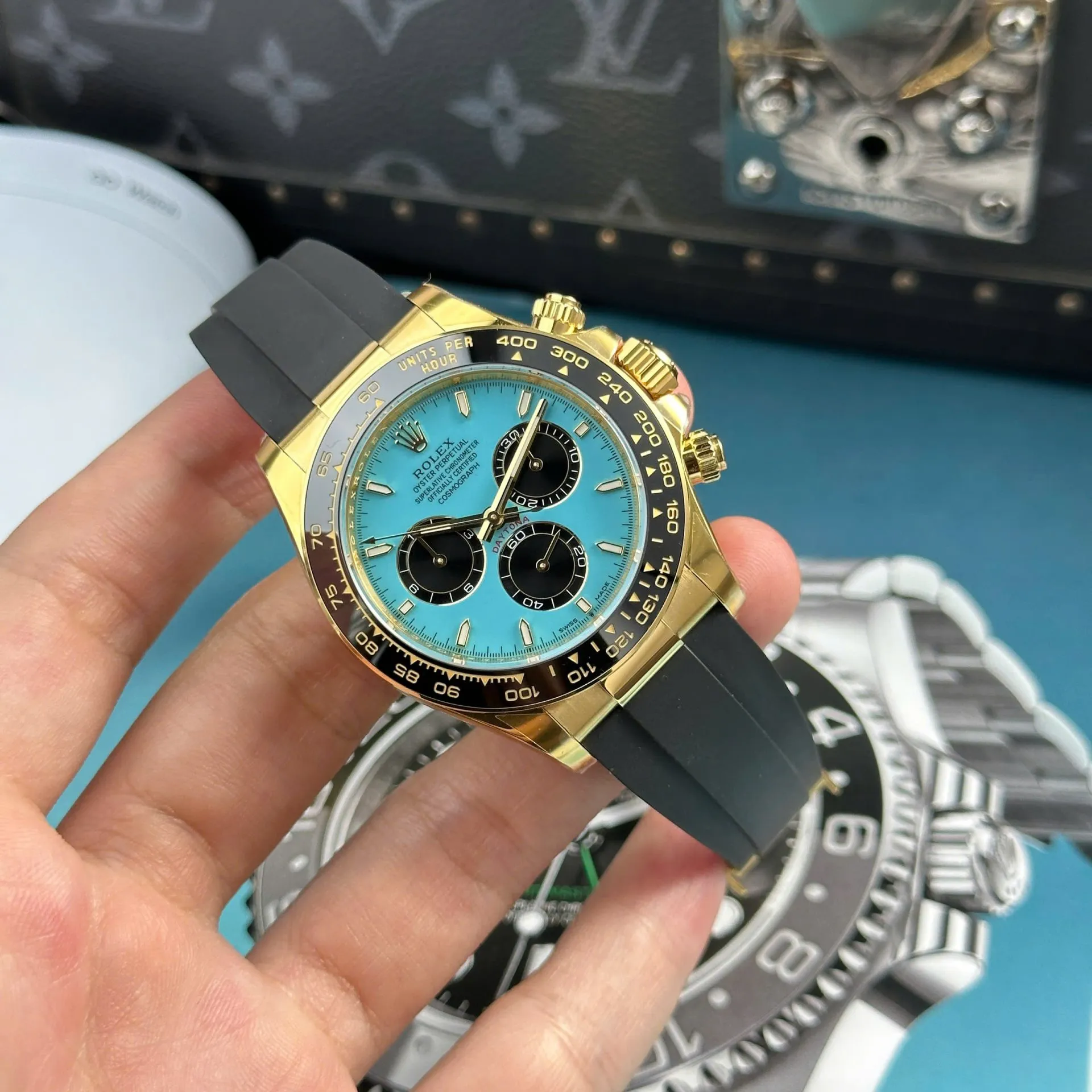 Superclone Rolex Daytona 40 mm 126518LN Tiffany Dial - Bestter Watches
