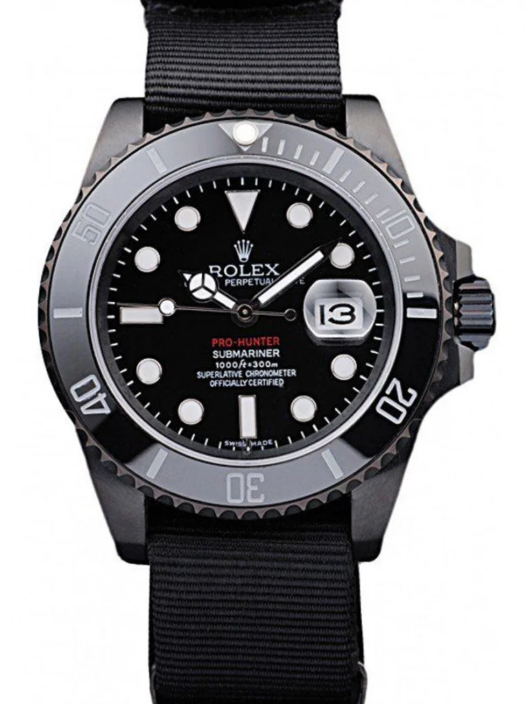 Superclone Rolex Submariner 39mm Black Dial REP016826 - Bestter Watches