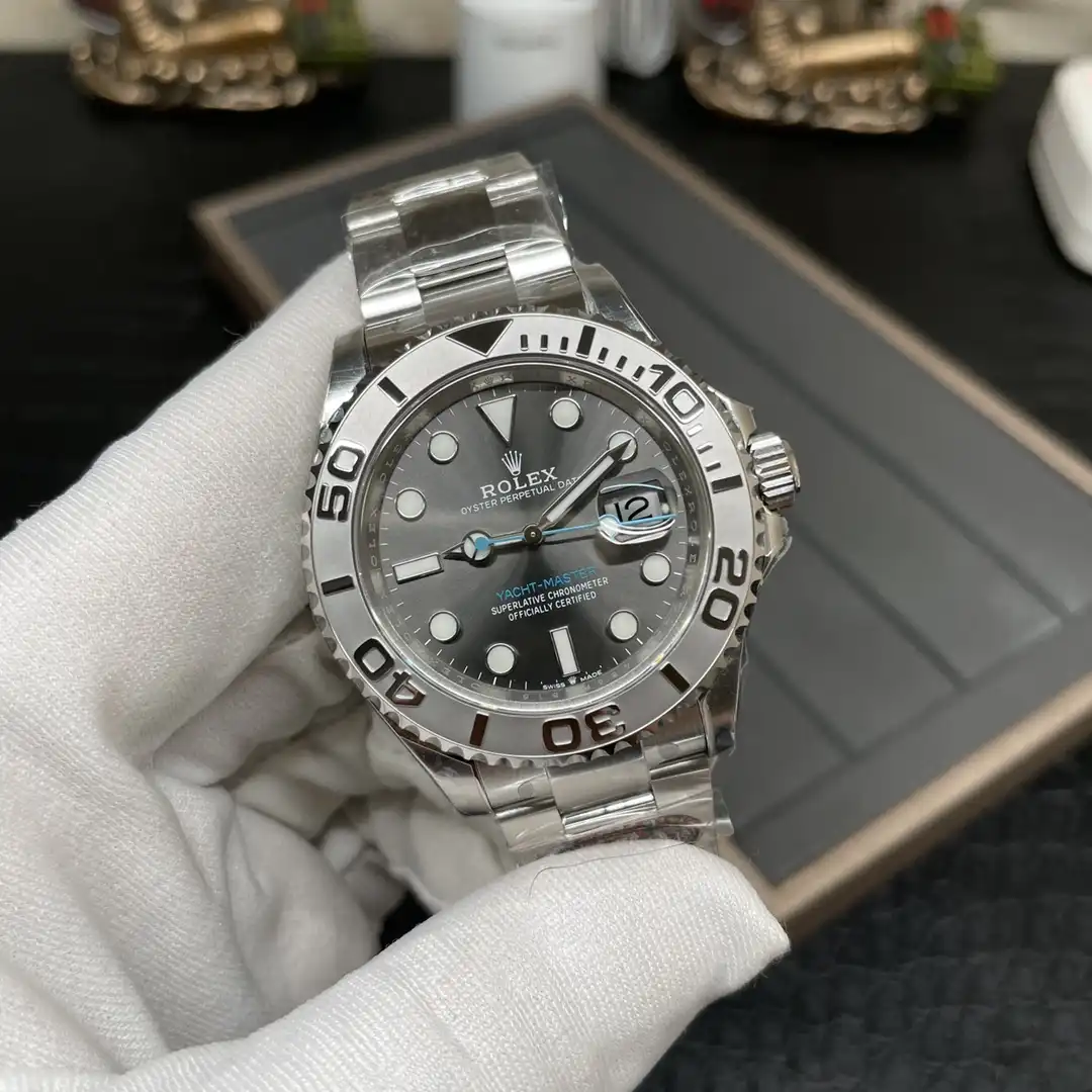 Superclone Rolex Yacht-Master Rhodium Dial 126622 40mm - Bestter Watches