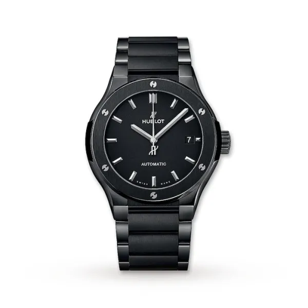 Hublot Classic Fusion Men Automatic Black Ceramic Watch 510.CM.1170.CM - Bestter Watches