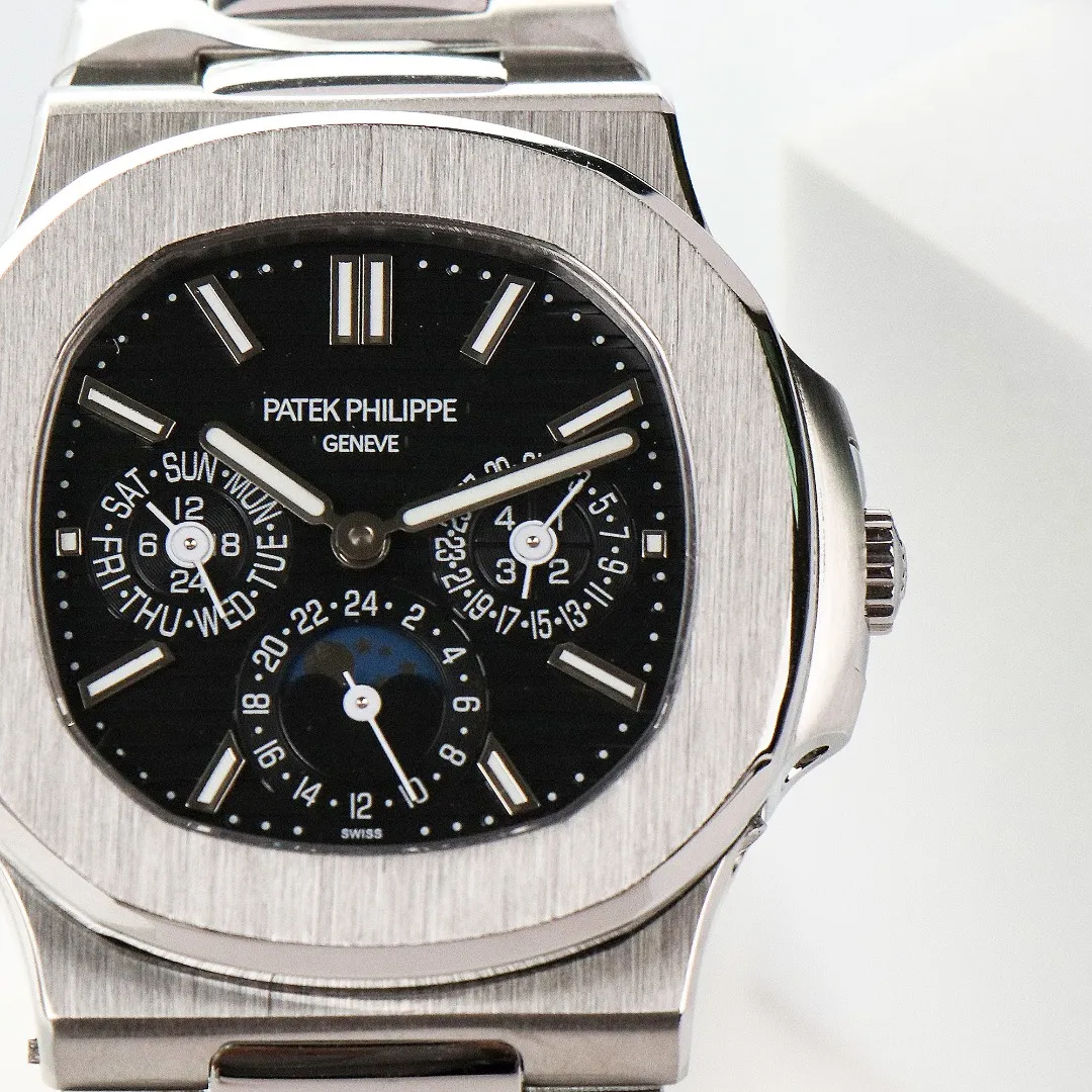Patek Philippe Nautilus Black Perpetual Calendar - Bestter Watches