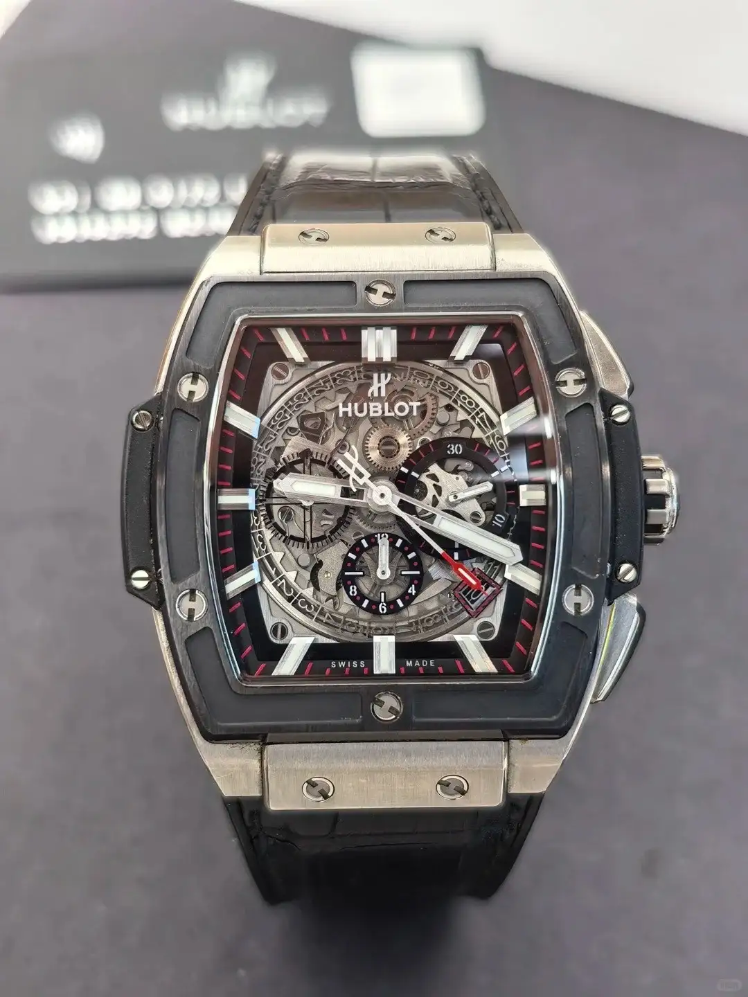 Hublot Spirit Of Big Bang Men Automatic Black Rubber Watch 601.NM.0173.RX - Bestter Watches