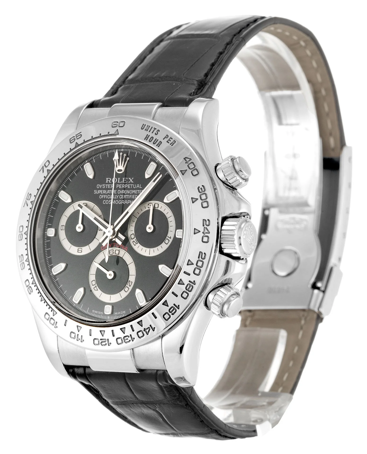 Rolex Daytona 40mm Black Dial 116519 - Bestter Watches