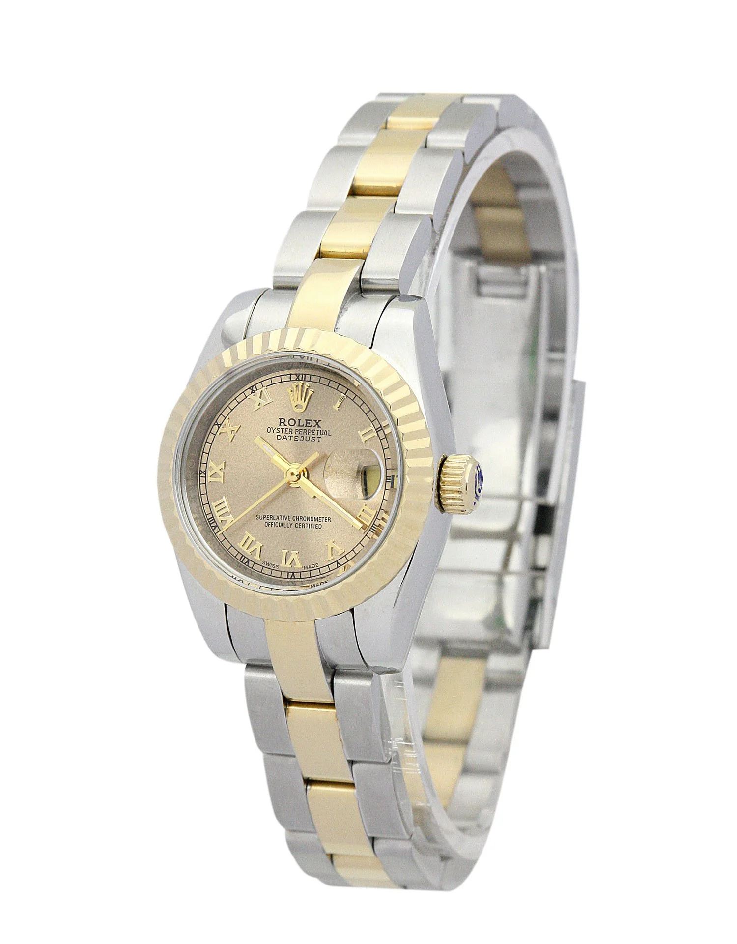 Rolex Lady-Datejust 26mm Yellow Gold Dial 179163 - Bestter Watches