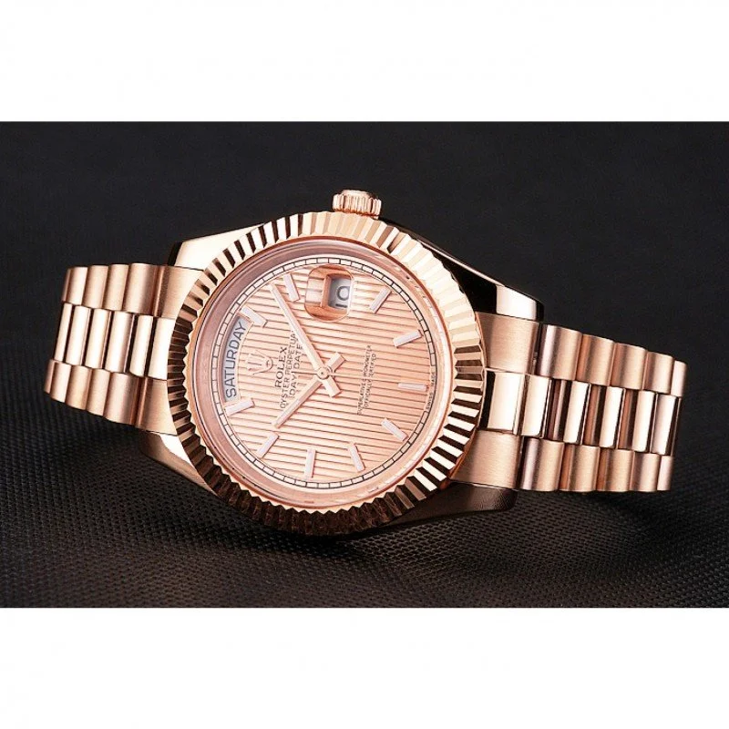 Superclone Rolex Day-Date 40mm Rose-Gold Dial REP016823 - Bestter Watches