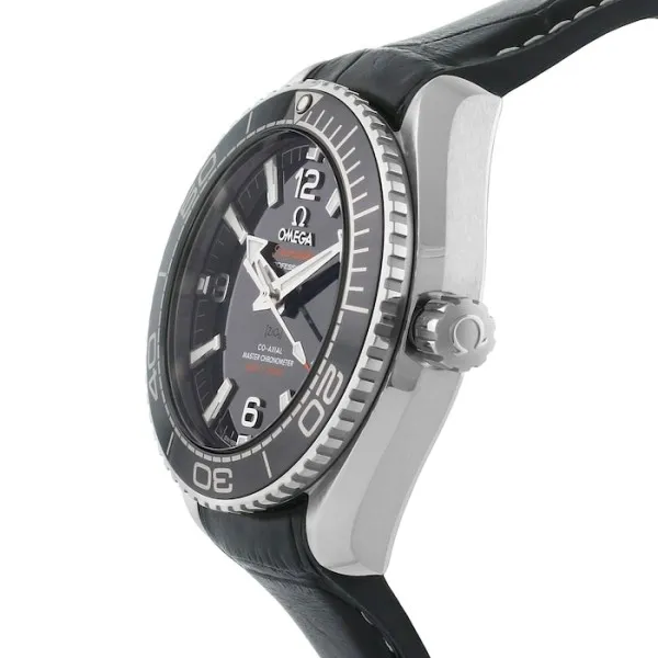Omega Planet Ocean Men Automatic Black Leather Watch O21533402001001 - Bestter Watches
