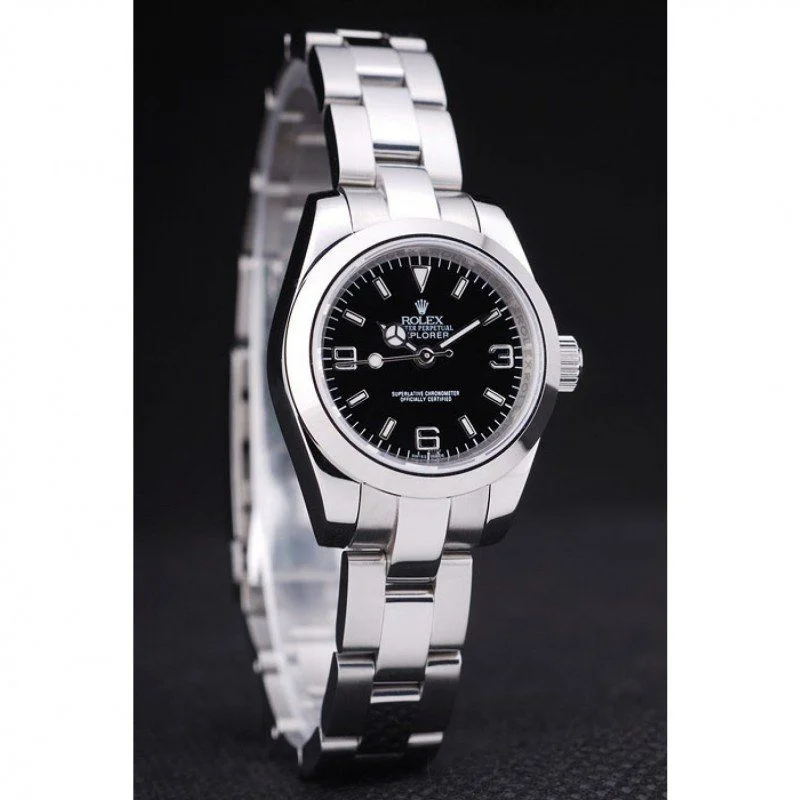 Superclone Rolex Explorer 26mm Black Dial SLR157 - Bestter Watches