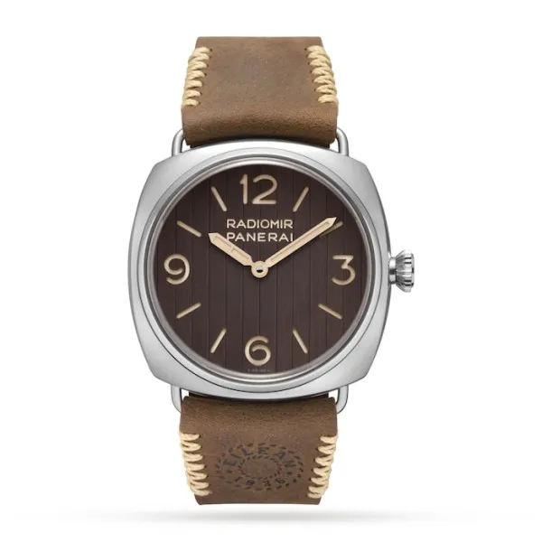 Panerai Radiomir Men Automatic Brown Calf Watch PAM01243 - Bestter Watches