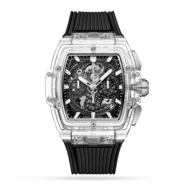 Hublot Spirit Of Big Bang Men Automatic Skeleton Rubber Watch 642.JX.0170.RX - Bestter Watches