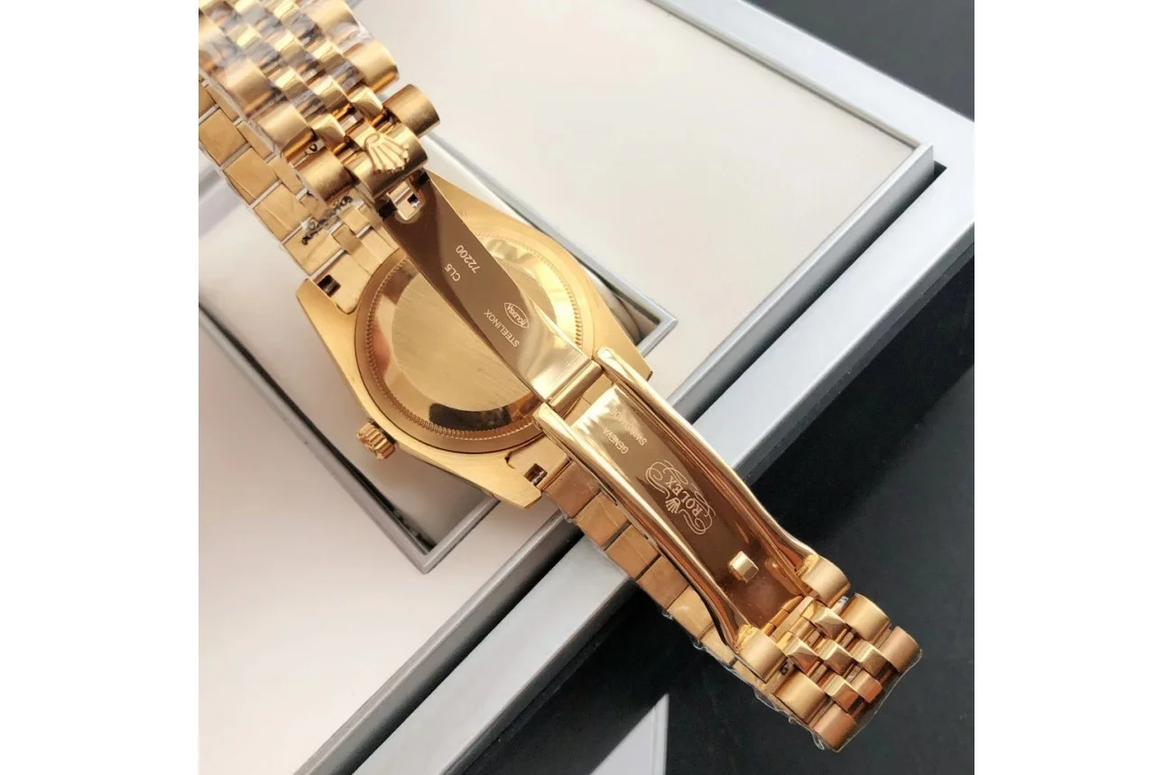 Couple Watches Rolex Datejust 36/28mm RG/RG Jub Green/Dial - Bestter Watches