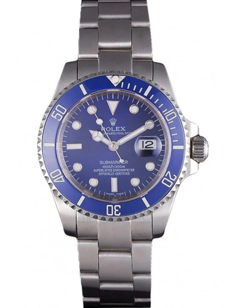 Superclone Rolex Submariner 40mm Blue Dial SRL50 - Bestter Watches