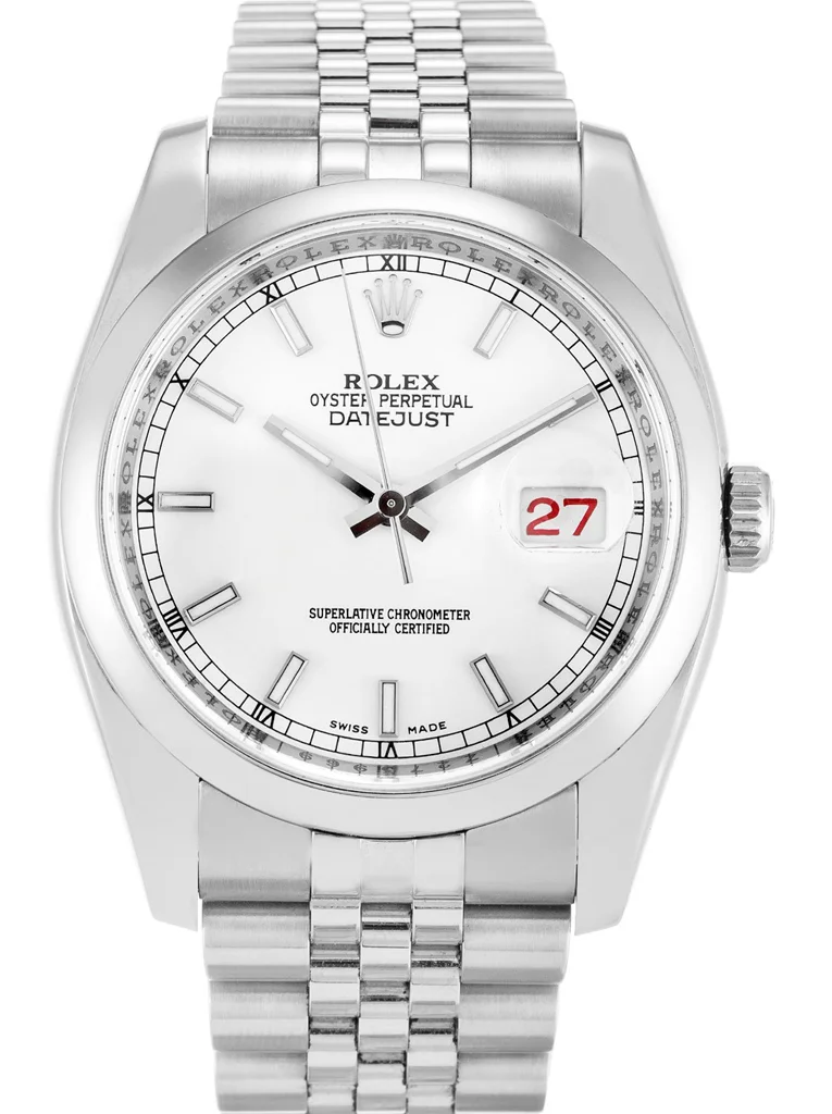 Rolex Datejust 36mm White Dial 116200 - Bestter Watches