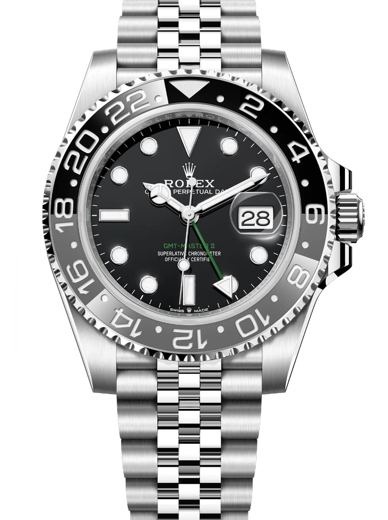 Superclone Rolex GMT-Master II 126710GRNR  Bruce Wayne  Jubilee 2024 - Bestter Watches