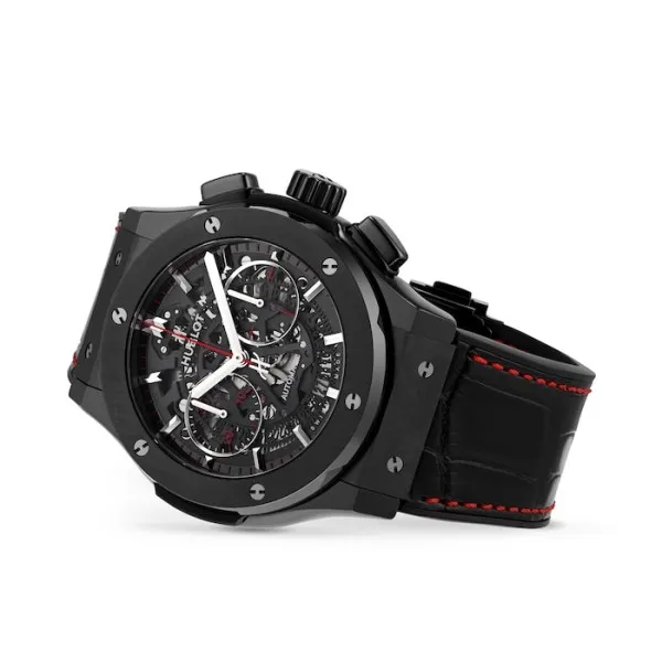 Hublot Classic Fusion Men Automatic Black Alligator Watch 525.CM.0173.LR.AUM20 - Bestter Watches