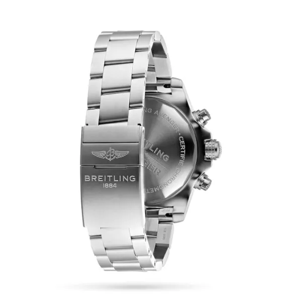 Breitling Avenger Men Automatic Black Stainless Steel Watch A13317101B1A1 - Bestter Watches