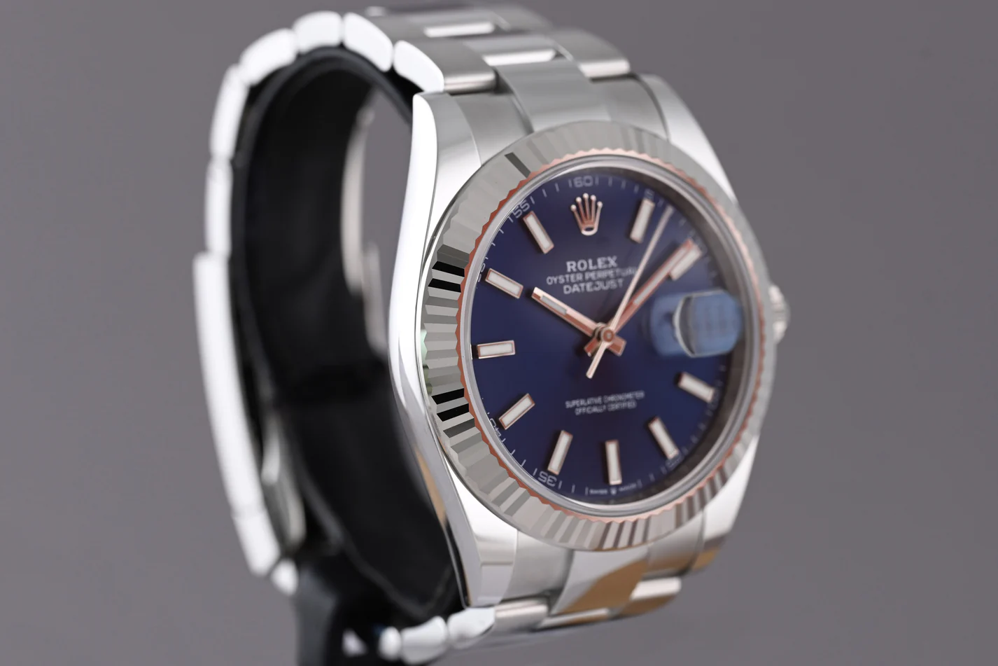 Rolex Datejust 41mm Blue Dial 126334 Oyster - Bestter Watches