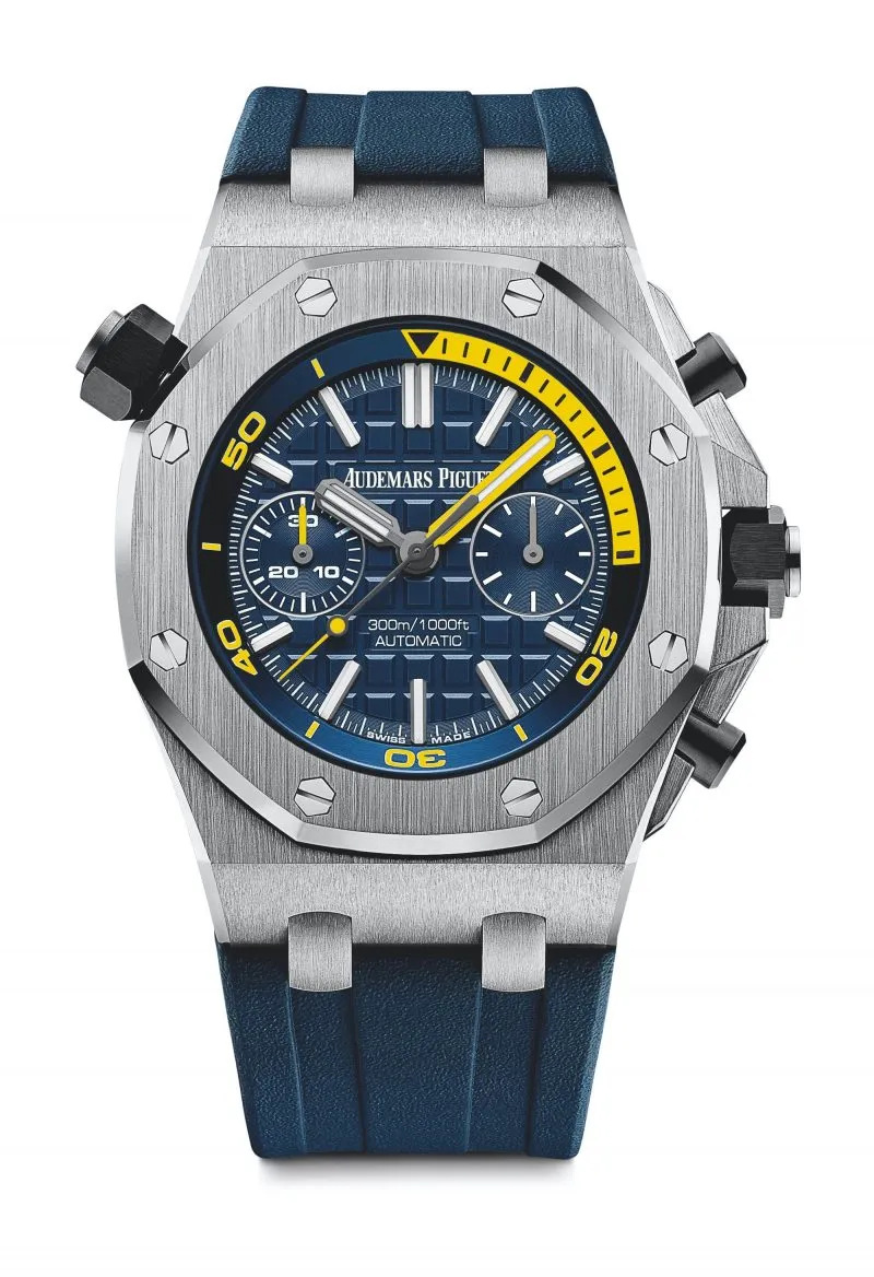 Audemars Piguet Royal Oak Offshore Diver Chronograph Blue 26703ST.OO.A027CA.01 - Bestter Watches