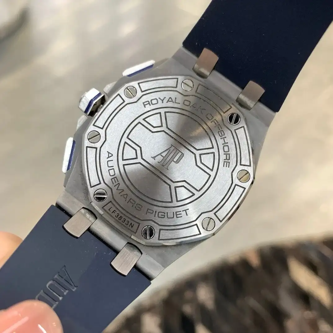 Audemars Piguet Royal Oak Offshore Selfwinding Chronograph Blue, Silver 26480TI.OO.A027CA.01 - Bestter Watches